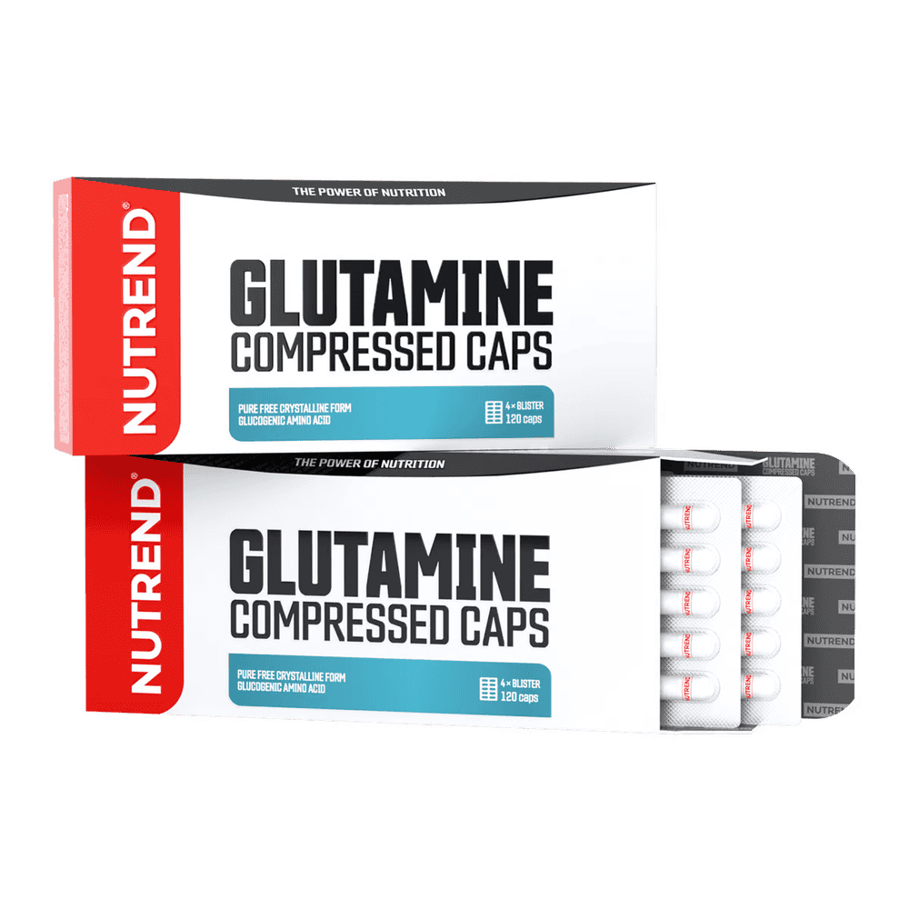 NUTREND Glutamine Compressed Caps, 120 Caps