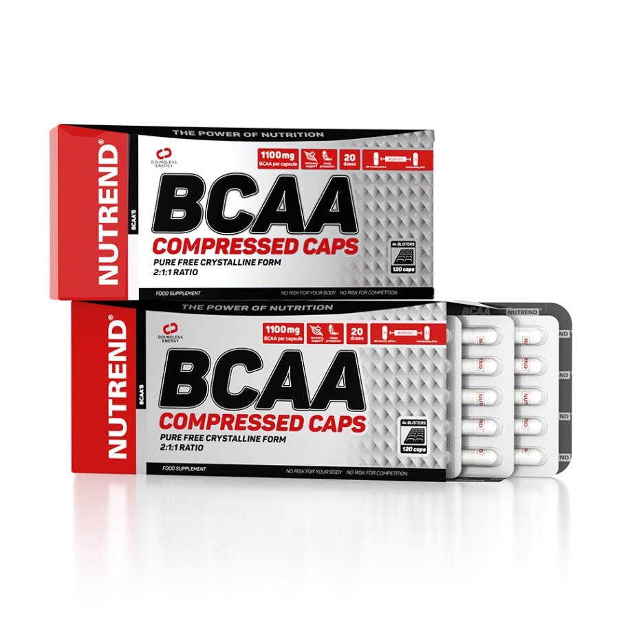 NUTREND BCAA Compressed капсули 120 капсули