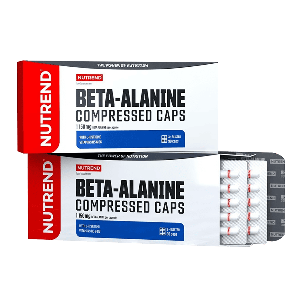 NUTREND Beta-Alanine Compressed Caps 90 капсули