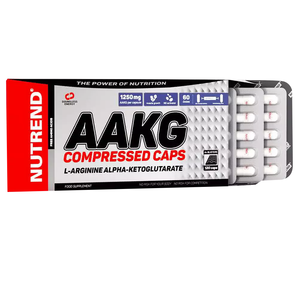 NUTREND AAKG Compressed Caps 120 капсули