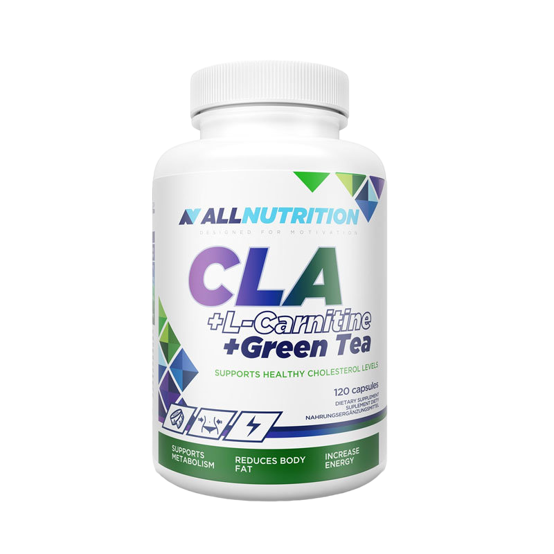 AllNutrition CLA + L-CARNITINE + GREEN TEA, 120 Капсули