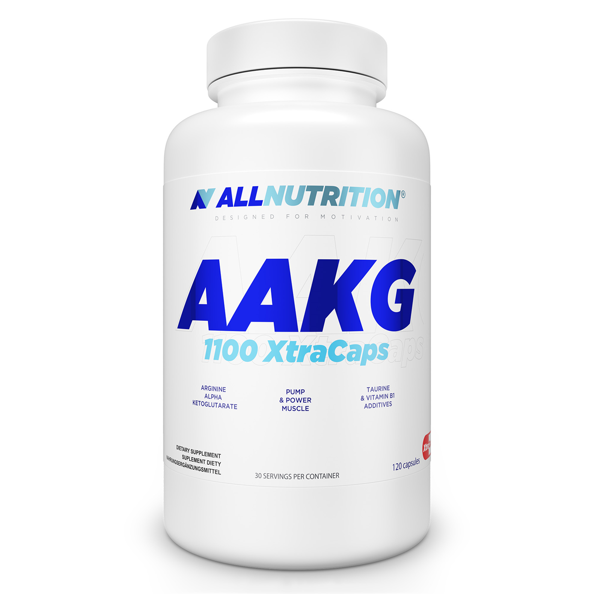 AllNutrition AAKG 1100 XtraCaps, 120 Капсули