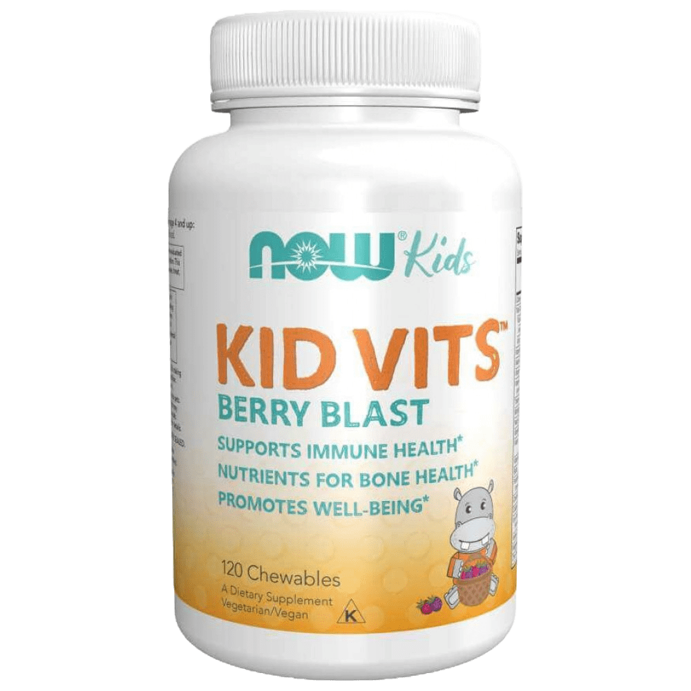 NOW Kid Vits Berry Blast 120 дъвчащи таблетки