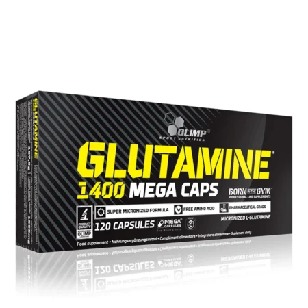 Olimp Nutrition - Glutamine Mega Caps 1400 - 120 капсули