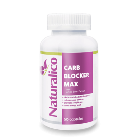 Naturalico - Carb Blocker Max - 60 капсули