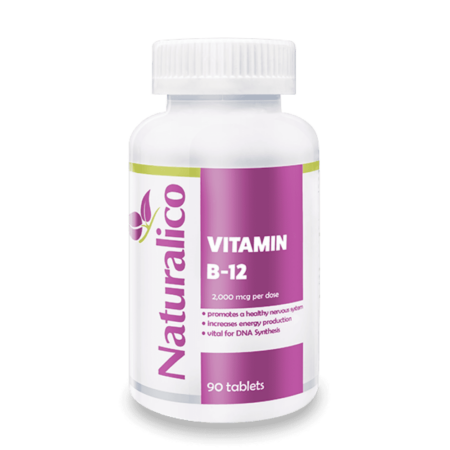 Naturalico - Vitamin B-12 - 90 таблетки