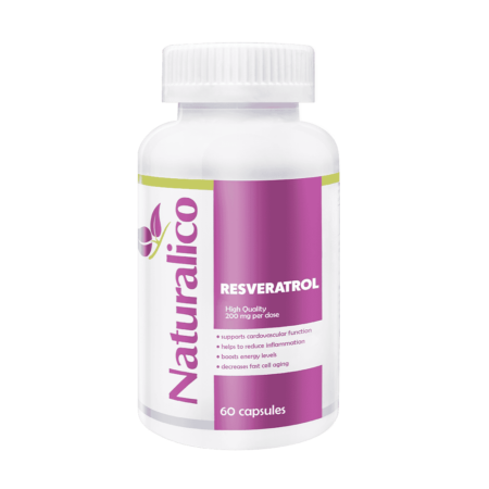 Naturalico - Resveratrol - 60 капсули