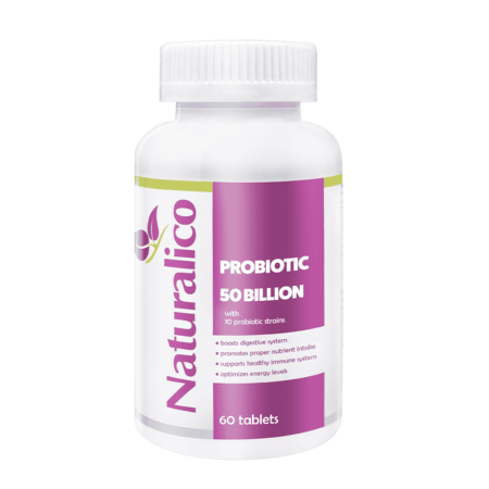 NATURALICO Probiotic 50 Billion 60 таблетки