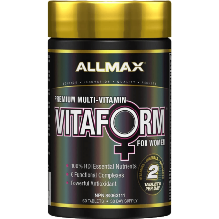 AllMax Nutrition - Vitaform / Premium Multi-Vitamin for Women- 60 таблетки