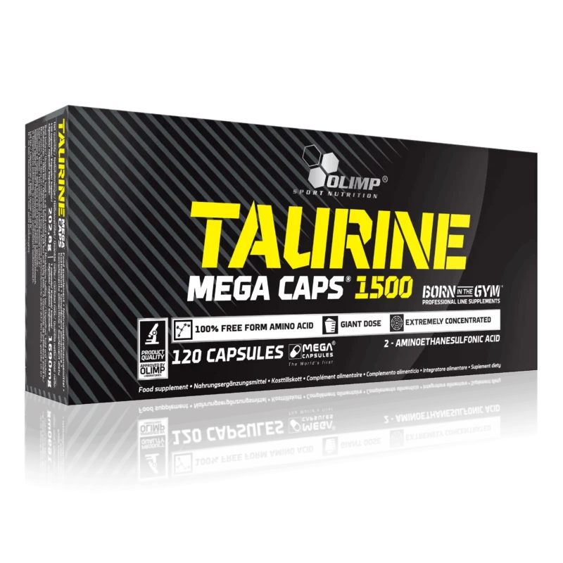 OLIMP - Taurine Mega Caps 1500 - 120 капсули