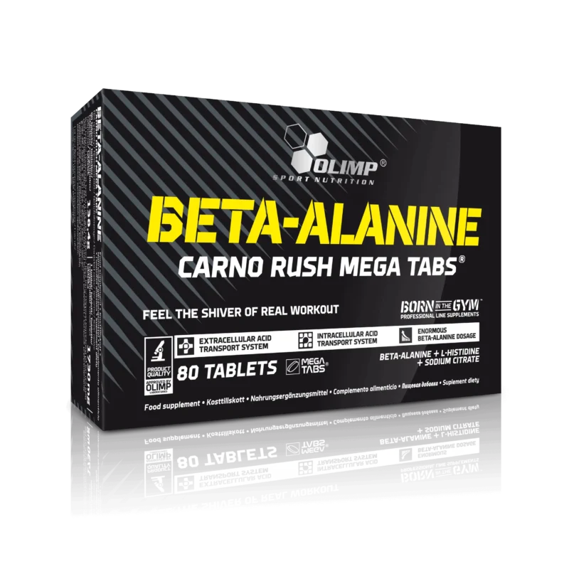 OLIMP - Beta-Alanine Carno Rush Mega Tabs - 80 таблетки