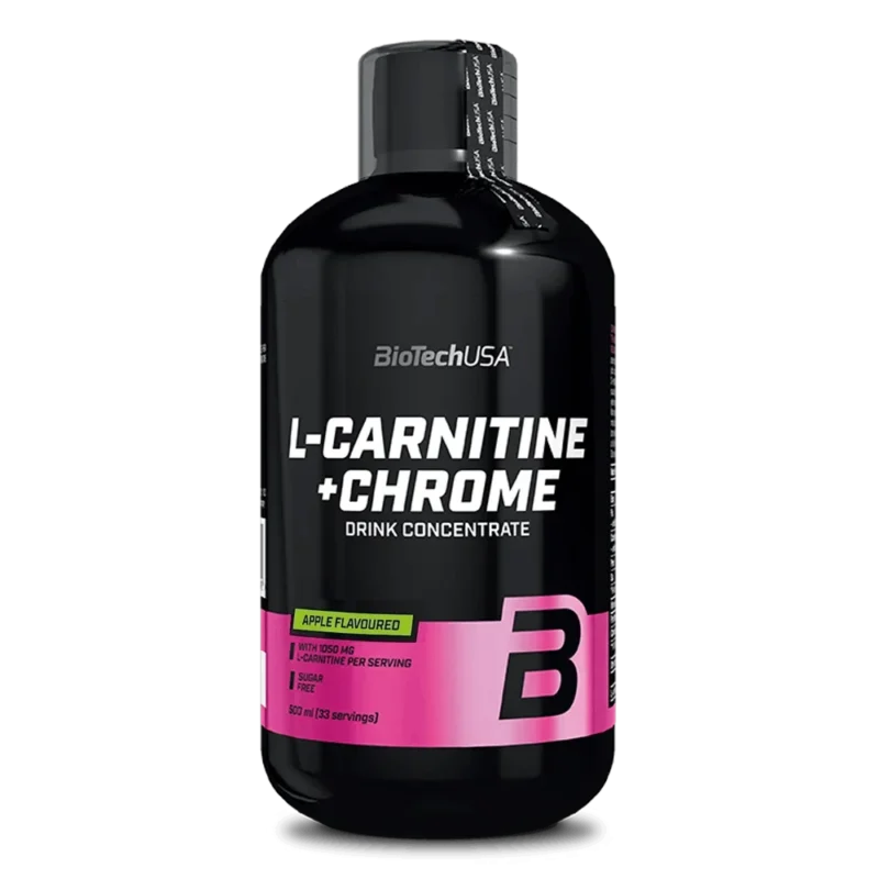 BioTech USA - Liquid L-Carnitine + Chrome - 500 мл