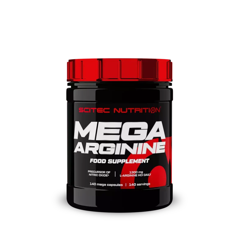 SCITEC Mega Arginine - 140 капсули