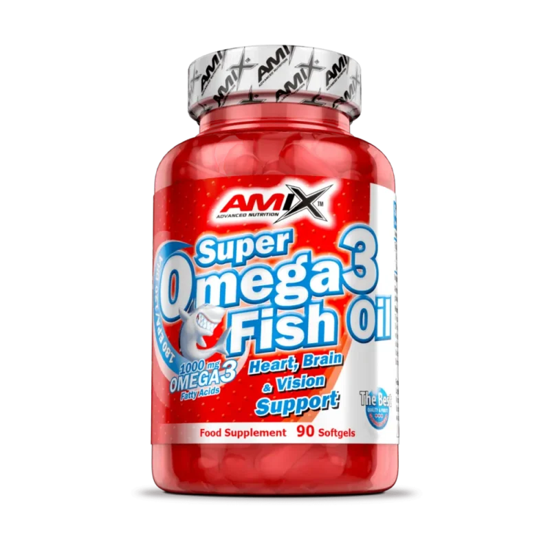 AMIX Super Omega3 Fish Oil - 90 меки капсули