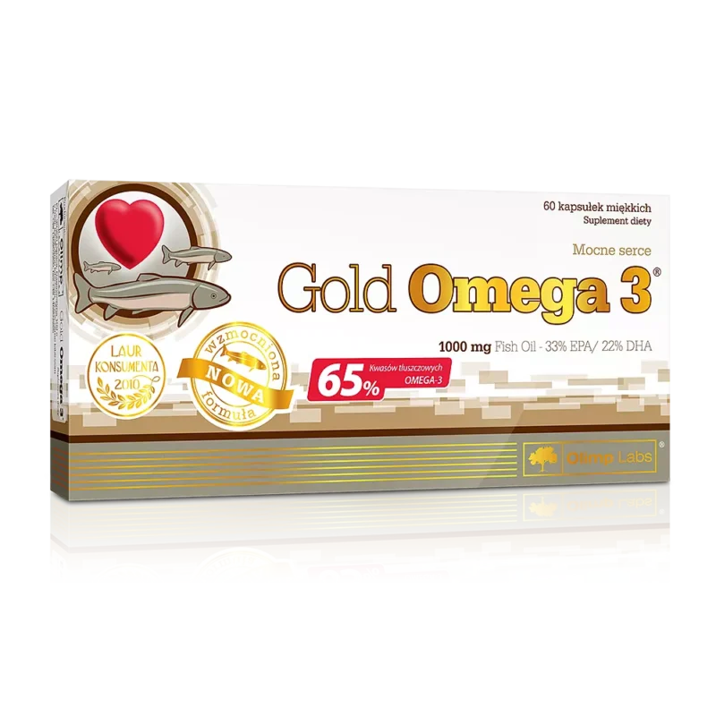 OLIMP - Gold Omega 3 65% - 60 капсули