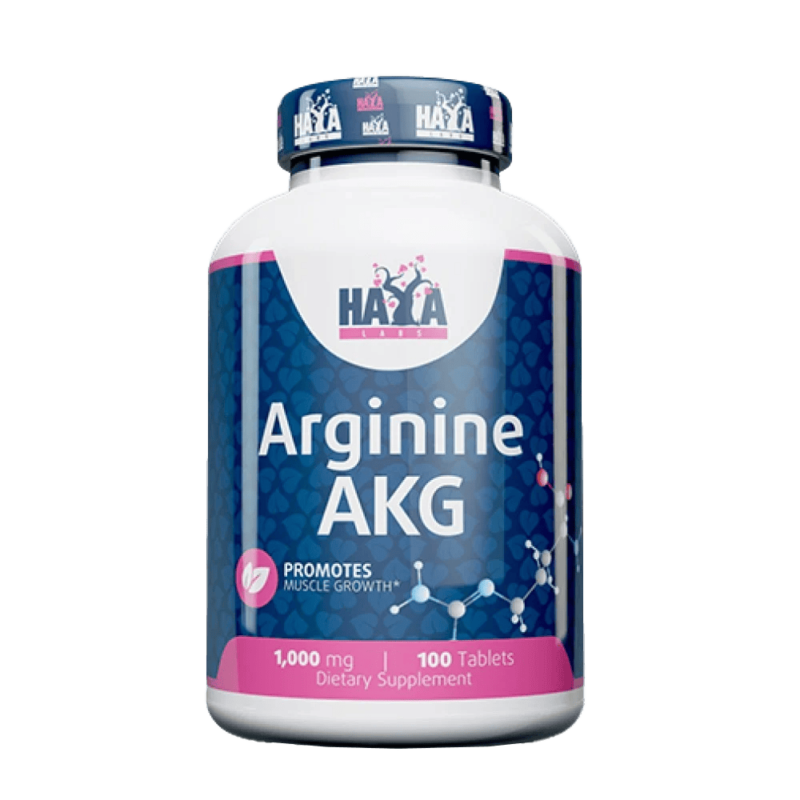 Haya Labs - Arginine AKG | 1000 мг - 100 таблетки