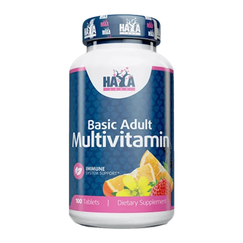 Haya Labs - Basic Adult Multivitamin - 100 таблетки