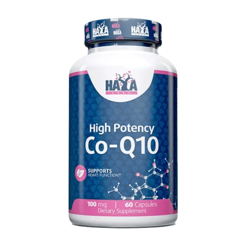 Haya Labs - High Potency Coenzyme Co-Q10 | 100 мг - 60 капсули