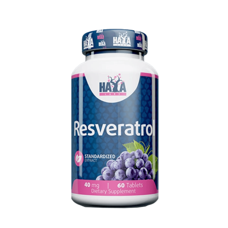 Haya Labs - Resveratrol | 40 мг - 60 таблетки