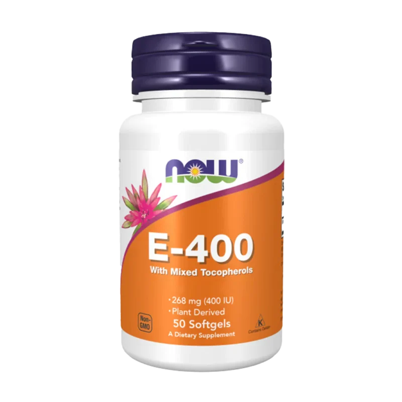 NOW - Vitamin E-400 IU - 100 капсули