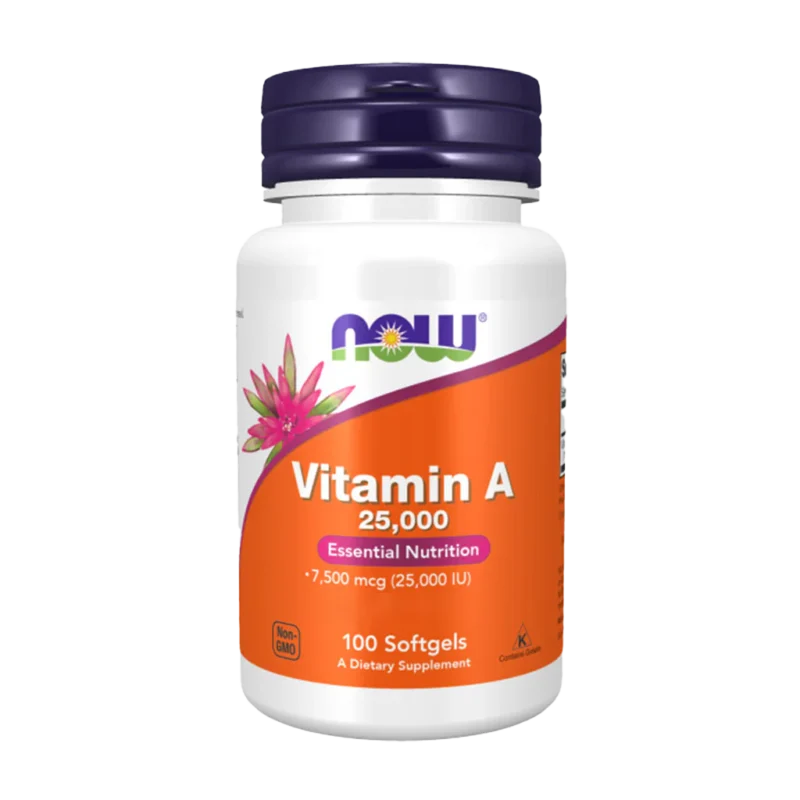 NOW - Vitamin A 25 000 IU - 100 капсули