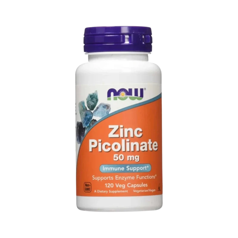 NOW - Zinc Picolinate | 50 мг - 120 капсули