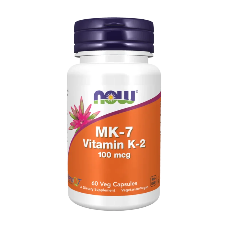 NOW - MK7 Vitamin K2 | 100 мг - 120 капсули