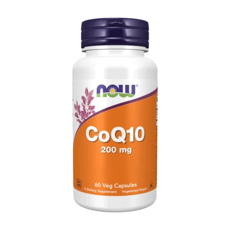 NOW - CoQ10 | 200 мг - 60 капсули